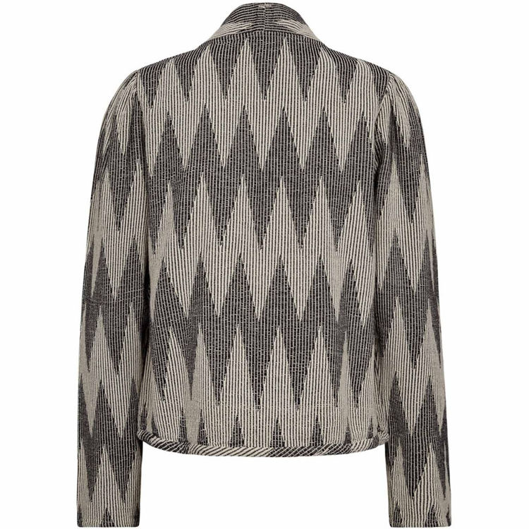 Augustego jakke - Grey jacquard