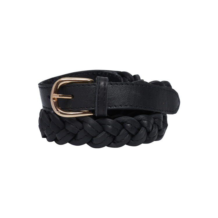 Braited belt - Black/gold