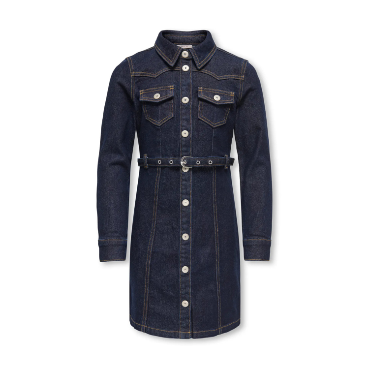 Kogmyth kjole - Dark blue denim/rinse