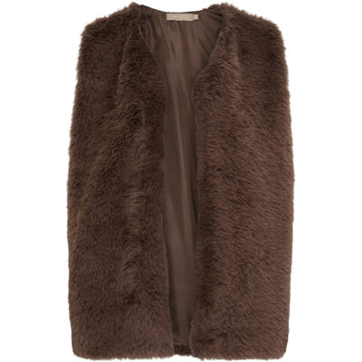 Mdcarlette vest - Marrone