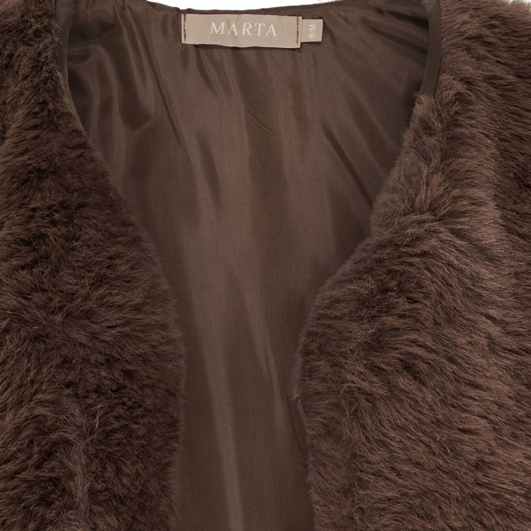 Mdcarlette vest - Marrone