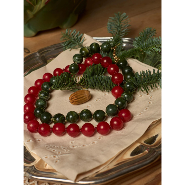 Bcmalina halskæde - Winter rose