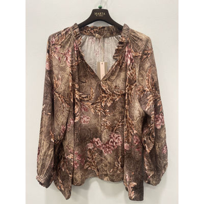 Mdcoctavia bluse - Fango